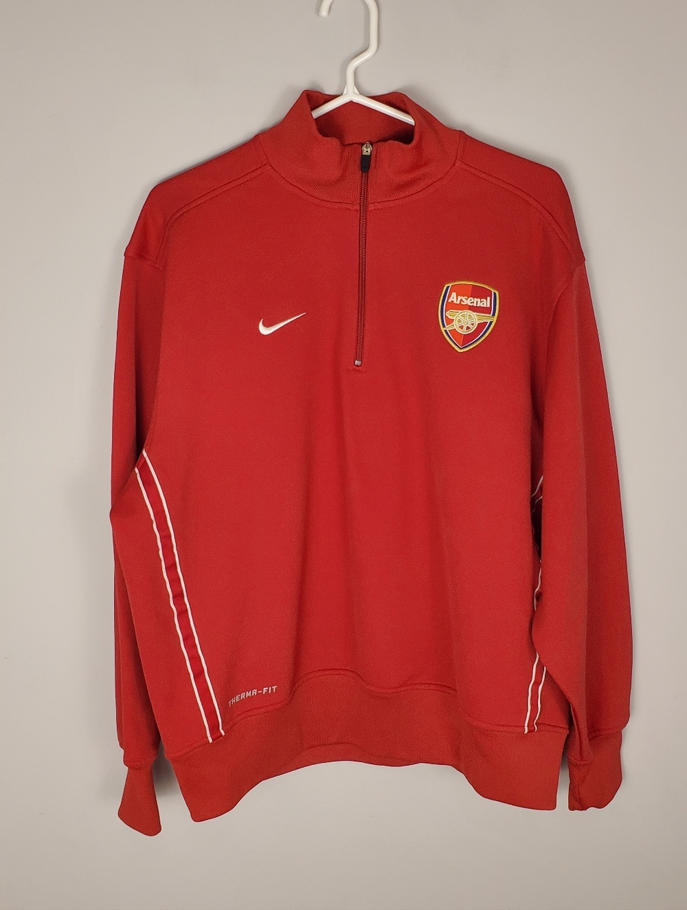 Nike Arsenal Therma Fit 1/4 Zip Pullover Men's Size Large